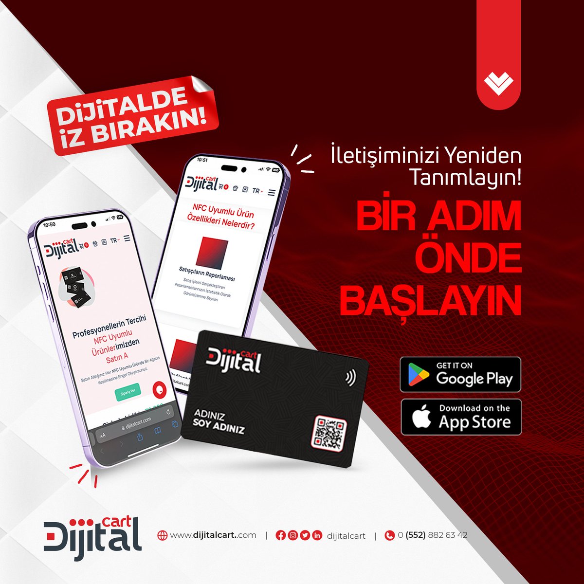 DigitalCar44881's tweet photo. 🌟 İletişiminizi Yeniden Tanımlayın! Sınırsız paylaşım olanaklarıyla, bilgilerinizi her an her yerde paylaşın. Dijital kartvizitlerle adınızı öne çıkarın!

#Dijitalİletişim #NFCkartvizit #inovasyon #İşDünyası #dijitalkart #dijikart #digitalcard #baskı #baski #dijitalbaskı #NFC https://t.co/hJn0rr4rei