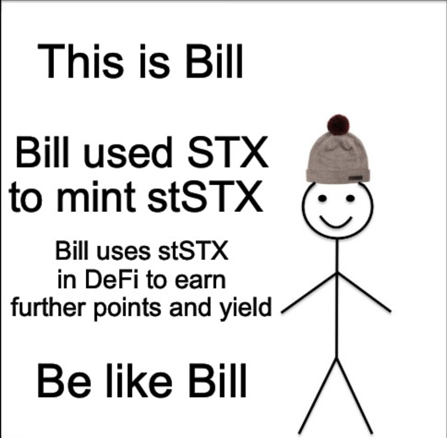 StackingDao's tweet photo. Be like Bill; it's easy! 😜 https://t.co/o9HmEPsRMH