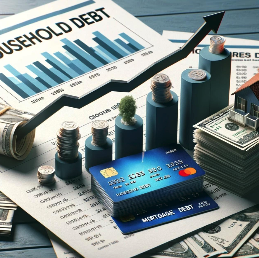 positive_policy's tweet photo. New data from the Federal Reserve Bank of New York paints a concerning picture of household debt and delinquencies in the US. As household debt balances grew during the first quarter, delinquencies also increased alarmingly. #HouseholdDebt #Delinquencies
The percentage of credit card balances in serious delinquency (90 days or more late) climbed to its highest level since 2012. This is a significant red flag for household finances and the overall economy. #CreditCardDebt #FinancialRisks
Aggregate delinquency rates increased to 3.2% of outstanding debt in some stage of delinquency, the highest since Q4 2020, according to the NY Fed's Quarterly Report on Household Debt and Credit. #DebtDelinquency #HouseholdFinances
The transitions into delinquency, especially serious delinquency, increased across all debt types, highlighting the widespread nature of this concerning trend. #DebtCrisis #FinancialStability
While delinquency rates remain below the levels seen during the Great Recession, they're running higher than pre-pandemic times. This has caught the attention of NY Fed researchers, who are closely monitoring the implications for household well-being and economic stability. #EconomicImpact
Overall household debt grew by 1.1% during Q1 to $17.69 trillion (not adjusted for inflation). This increase was largely driven by mortgage balances, as credit card balances dipped (as expected post-holidays) by $14 billion to $1.12 trillion. #MortgageDebt #ConsumerSpending
However, when adjusted for inflation, credit card balances have yet to surpass the levels seen in 2008, indicating that higher balances can be attributed to factors like population growth, increased online spending, surging costs of new and used cars, and consumer activity. #InflationImpact
The rise in delinquencies, coupled with growing household debt levels, raises concerns about the financial well-being of American households and the potential impact on the broader economy. #EconomicConcerns #HouseholdFinances
As inflation continues to strain household budgets, it remains crucial for policymakers and financial institutions to closely monitor these trends and provide appropriate support and guidance to ensure financial stability for individuals and the overall economic system. #PolicyResponse #FinancialStability