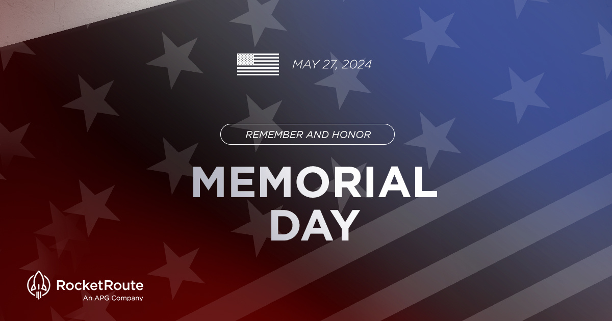 Today, RocketRoute is honored to salute the men and women who made the ultimate sacrifice serving the U.S. armed forces and as well as those serving and protecting freedom around the world.

#MemorialDay #ArmedForces #HonorAndServe #FallenHeroes #NeverForget