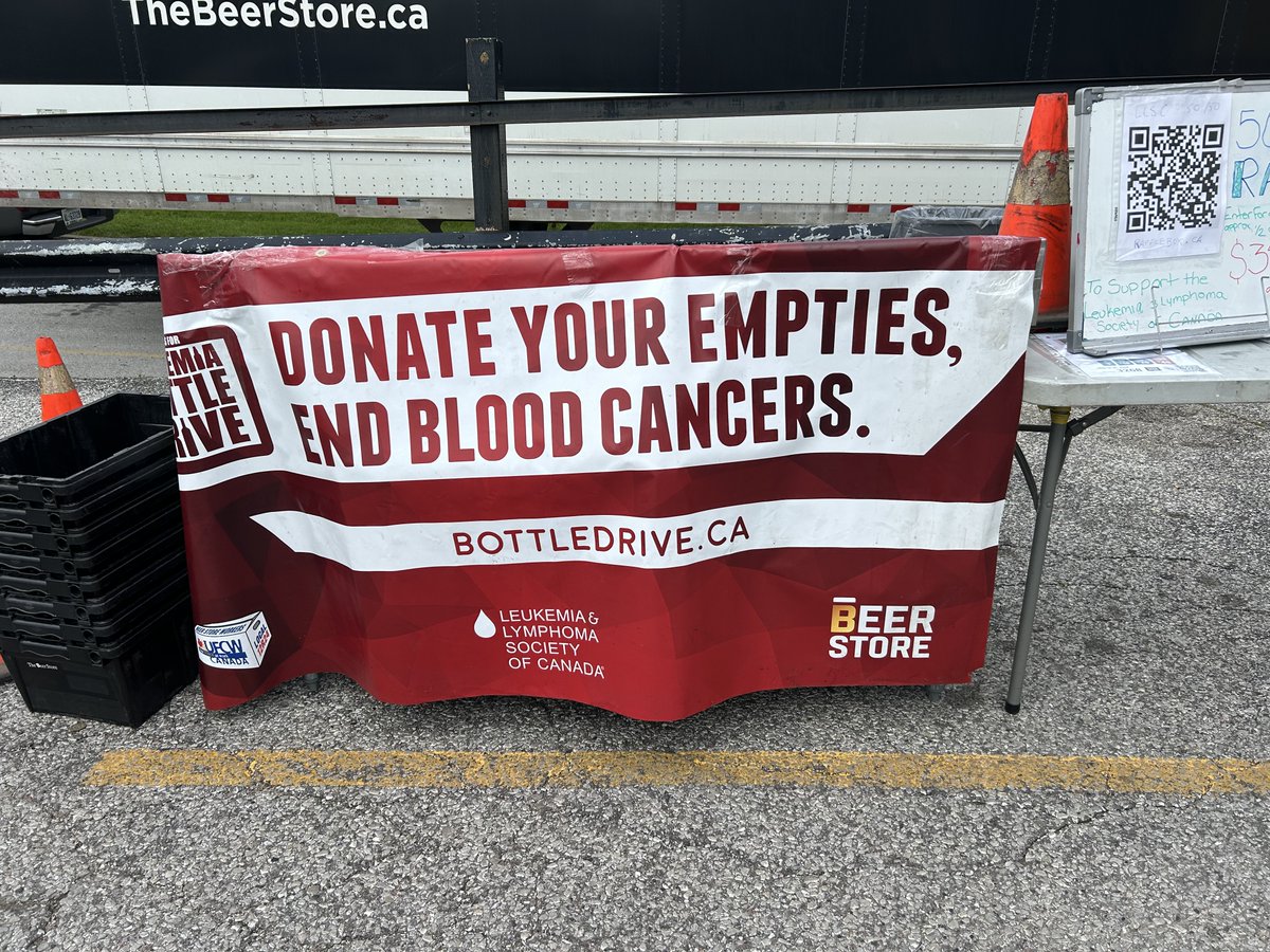 AndrewDowieMPP's tweet image. @TheBeerStoreON and UFCW Local 12R24 held another successful Returns for Leukemia event this weekend. Since 2001, this partnership has raised over $23M for @LLSCanada. Thank you to all who volunteered and donated their empties to end the fight against blood cancer.