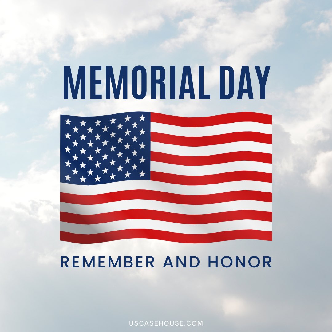 USCasehouse's tweet image. 🇺🇸 We remember our fallen heroes today and every day.