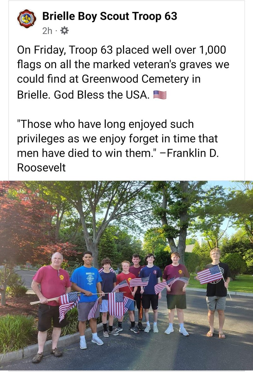 We are proud of our teammates. Well done, gentlemen! Well done, Troop 63. 
🇺🇲🇺🇲🇺🇲🇺🇲🇺🇲

<a href="/SquanAthletics/">Manasquan Athletics</a>