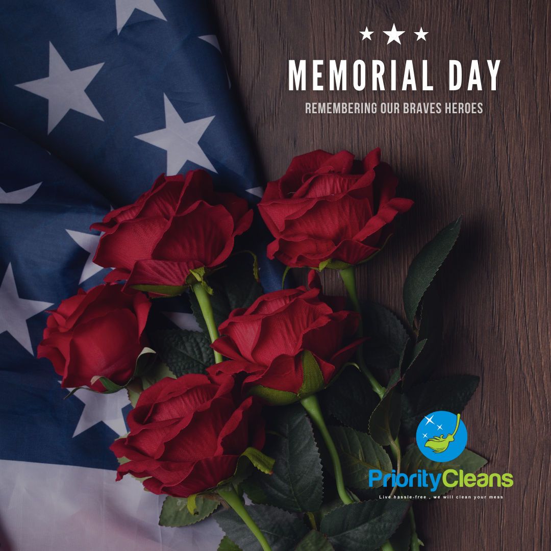 priority_nj's tweet image. Saluting the courage of our fallen heroes this Memorial Day. Priority Cleans stands in gratitude for their sacrifice and service to our nation. 

#MemorialDay #PriorityCleans #HonoringHeroes #RememberingService #GratefulNation #NeverForgotten