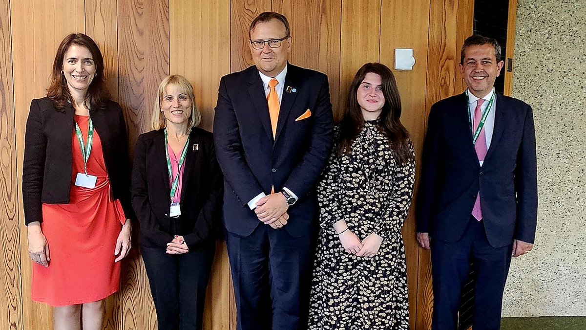 #ITU Office for #Europe = #Connect2030 #ICT4SDG (@itueurope) on Twitter photo TODAY: <a href="/ITUEurope/">#ITU Office for #Europe = #Connect2030 #ICT4SDG</a> pleased to meet Sandra Maximiano, President of <a href="/_ANACOM_/">ANACOM</a> #Portugal discussing the continued cooperation on #EnablingEnviroment for accelerated #DigitalTransformation, under dev. projects for Portugese Speaking Countries, <a href="/BERECeuropaeu/">BEREC</a>, <a href="/eaperegeu/">eapereg.eu</a>, #EMERG TODAY: <a href="/ITUEurope/">#ITU Office for #Europe = #Connect2030 #ICT4SDG</a> pleased to meet Sandra Maximiano, President of <a href="/_ANACOM_/">ANACOM</a> #Portugal discussing the continued cooperation on #EnablingEnviroment for accelerated #DigitalTransformation, under dev. projects for Portugese Speaking Countries, <a href="/BERECeuropaeu/">BEREC</a>, <a href="/eaperegeu/">eapereg.eu</a>, #EMERG