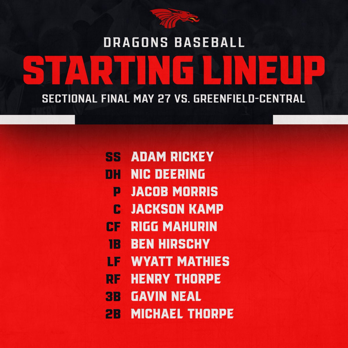 New Palestine Dragons tweet media