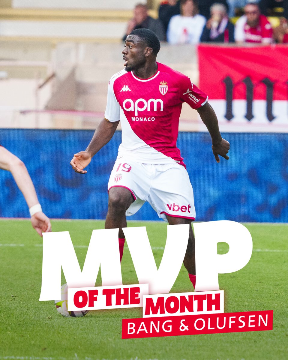 𝑴𝑽𝑷 𝒐𝒇 𝒕𝒉𝒆 𝑴𝒐𝒏𝒕𝒉 𝒃𝒚 @BangOlufsen Buteur face à Montpellier, notre milieu de terrain @YFofana19_ est votre MVP du mois de mai 👏🔝