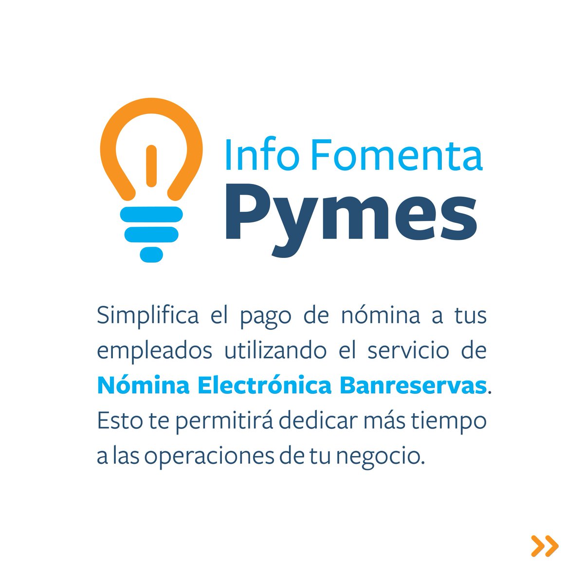 BanreservasRD's tweet image. Optimiza tu tiempo y simplifica tu gestión empresarial con nuestro servicio de Nómina Electrónica Banreservas. Libérate de preocupaciones financieras y enfócate en hacer crecer tu negocio.

#InfoFomentaPymesBr #Pymes #SolucionesPymesBr #NóminaElectrónica #Banreservas…