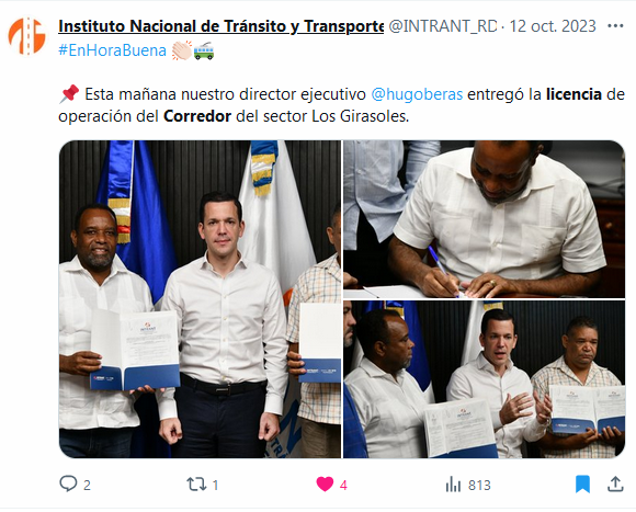 Rodolfoelbueno2's tweet photo. @INTRANT_RD @PresidenciaRD @sitdominicana @ListinDiario @DiarioLibre https://t.co/BvKPuSS7g2