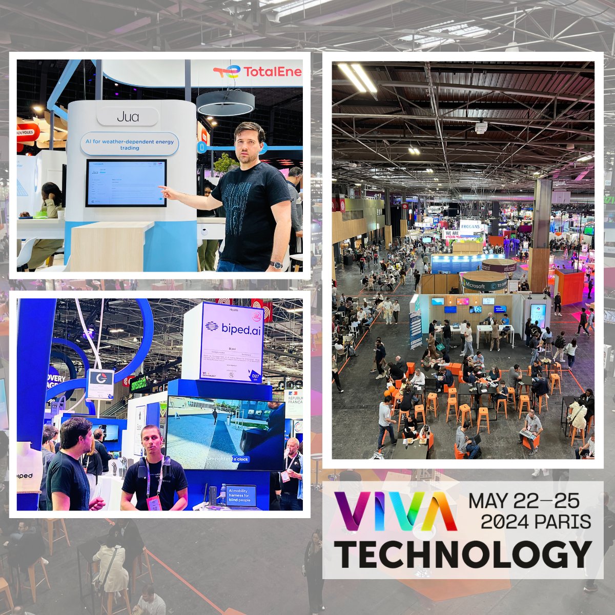 🤖 J'ai participé à <a href="/VivaTech/">VivaTech</a> 2024, toujours sous le signe de l'#IA 🌟 165000 visiteurs et 13500 #startups 📈 <a href="/ylecun/">Yann LeCun</a>, <a href="/ericschmidt/">Eric Schmidt</a>... ont partagé des perspectives sur l'avenir de l'IA 👉 Mais pourquoi pas un espace de rencontre gratuit pour les #JeunesEntrepreneurs à l'avenir ?