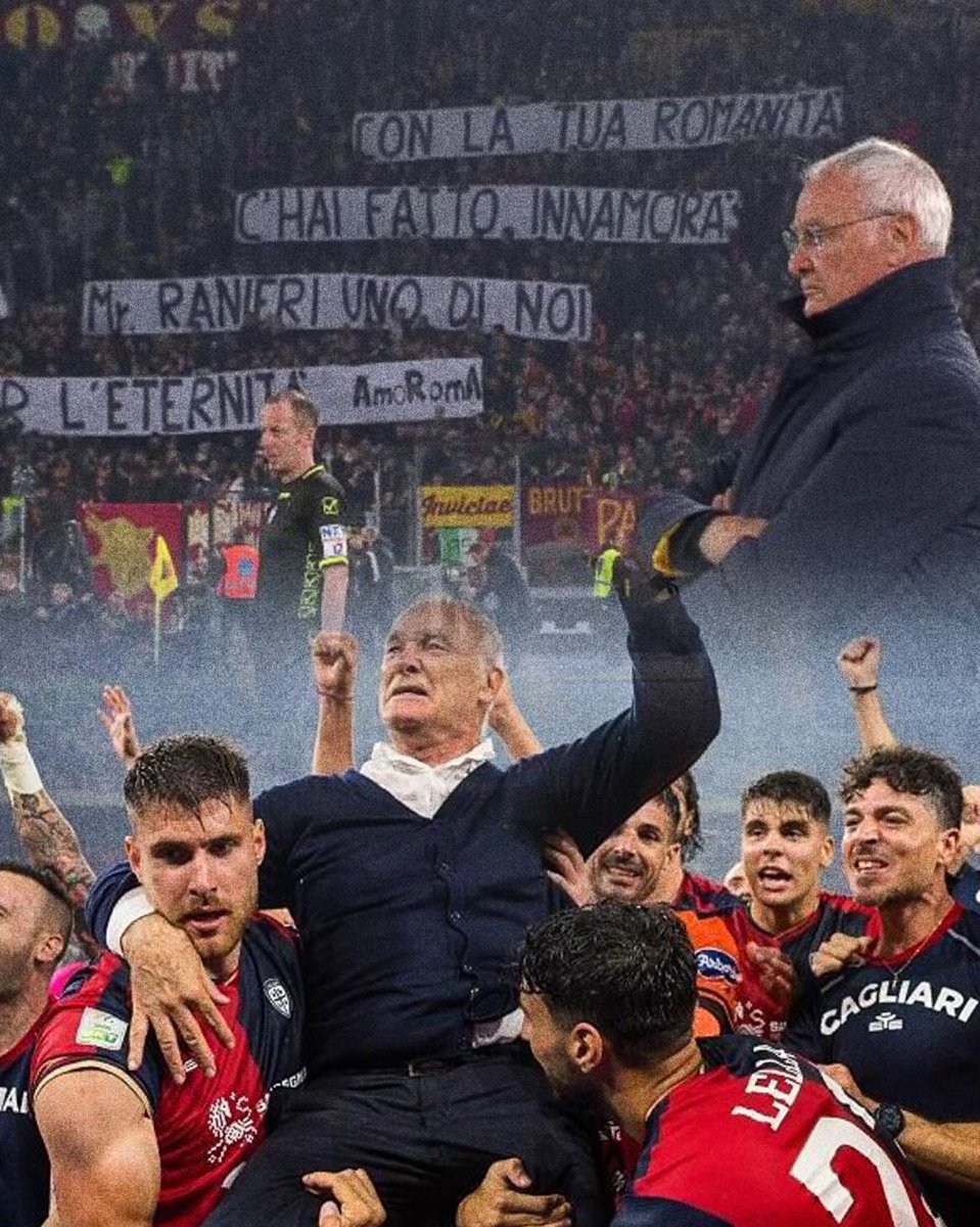 Two years ago, Claudio Ranieri received an offer worth millions of dollars from the Arabian Gulf.

But he received a call from Giulini (the president of Cagliari) 

Cagliari is the city where he lived as a young man, and the first team he coached was Cagliari.

Ranieri rejected