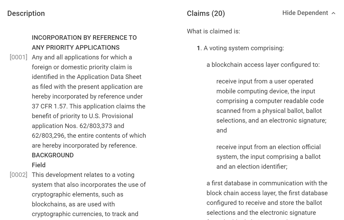 BrianGPowell's tweet photo. Nah, #BlockChain tech, the tech behind #BitCoin should be used for voting--it's #TheOnlyWayForward--#USPS already filed #Patents for it; of course it's simple &amp; straightforward..#TheOnlyWayForward; of course this=what #Sheeple ought to do if they REALLY want #FreeAndFairElections https://t.co/MpBkRG9Cln