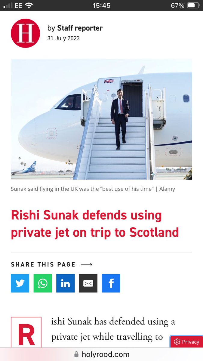 ‘Young people live in their own bubble’ says man who travels in private jet.