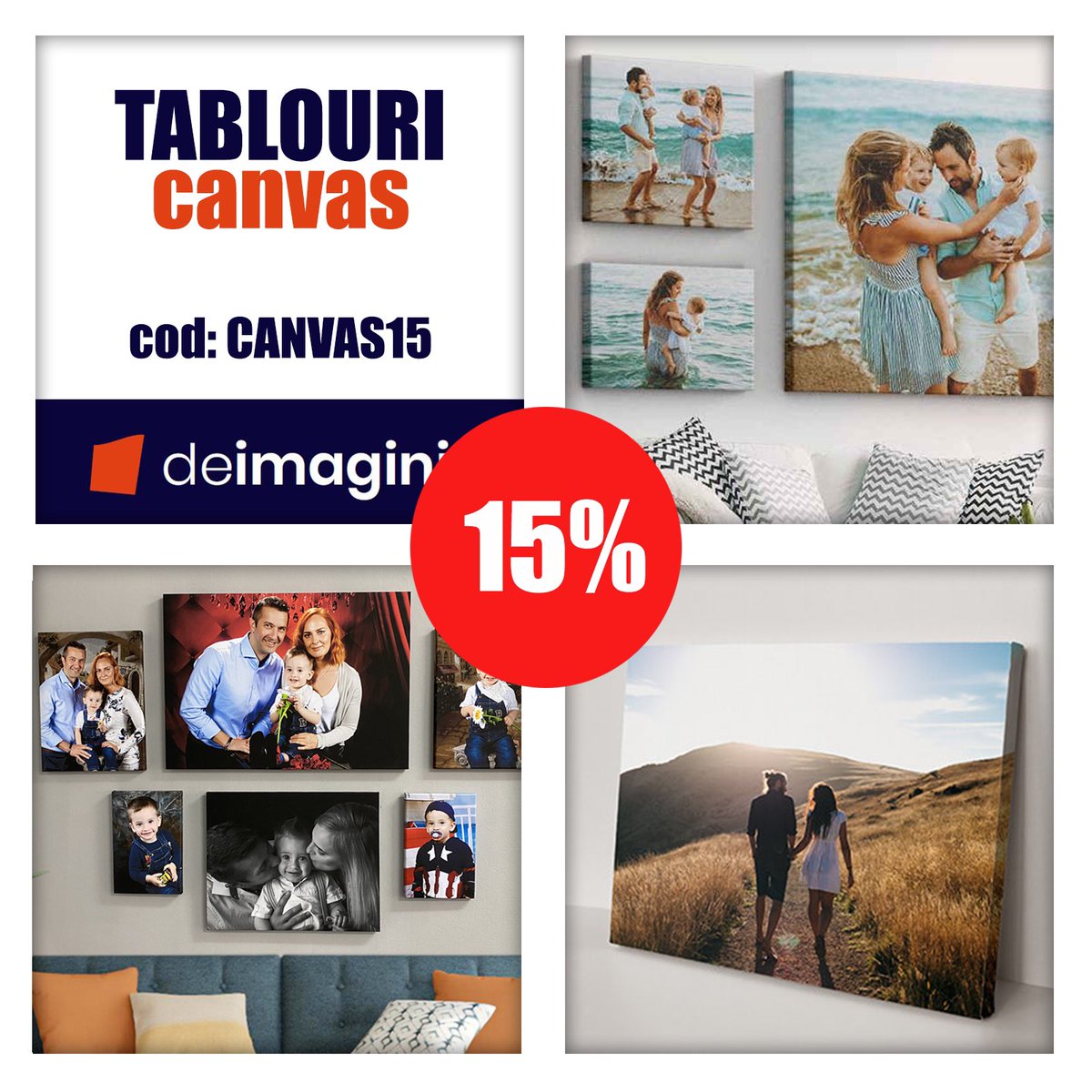 deimagini's tweet image. Comanzi direct din telefon pe deimagini.ro livrare in toata tara. #tablouricanvaspersonalizate #tablouripersonalizate #printcanvas #tablouricanvas 
Reducere 15% cod: CANVAS15