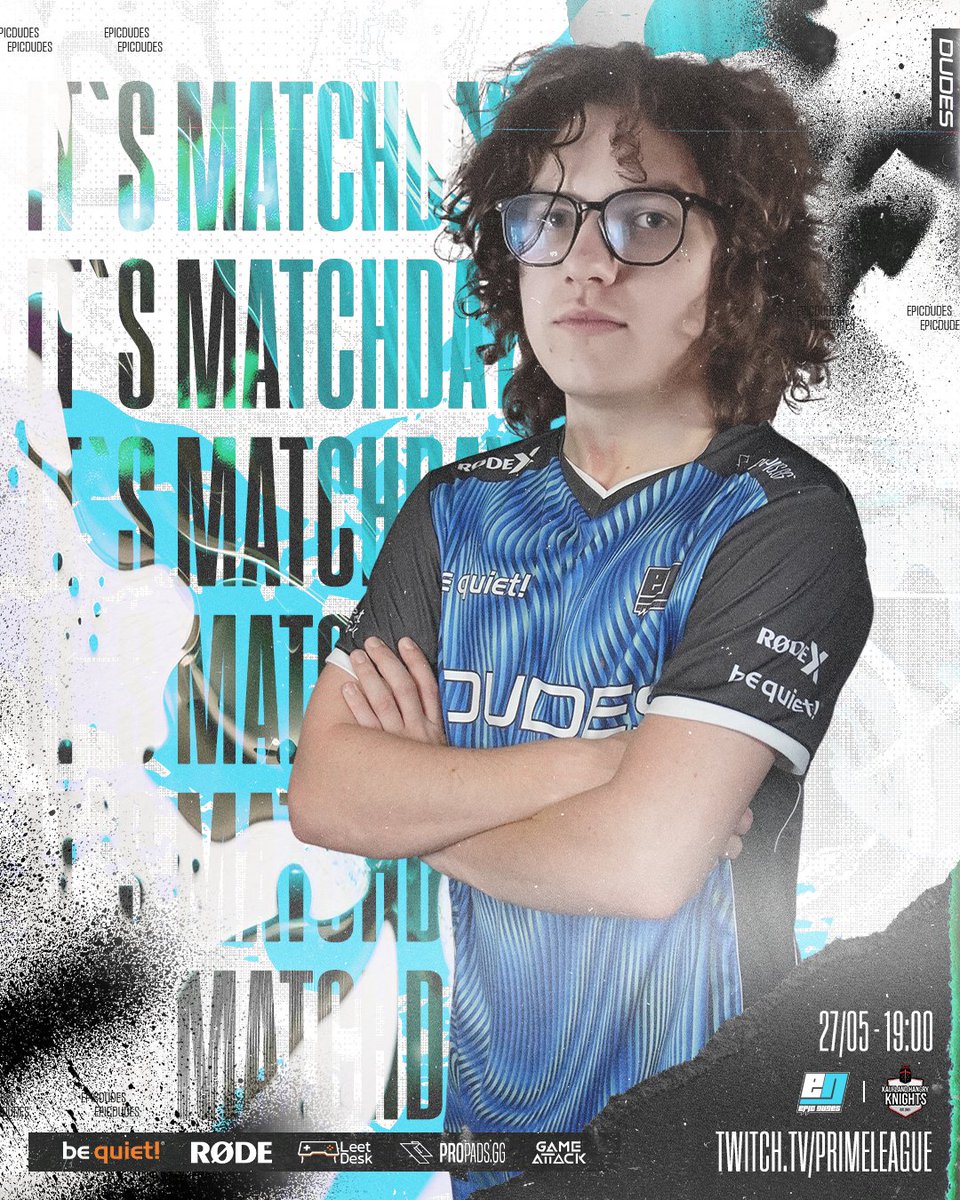 Heute geht es in der <a href="/PrimeLeague/">Die Techniker Prime League</a>  gegen die zornig-hungrigen Ritter ⚔️

⏰ 19:00 CEST
🆚 <a href="/HangryKnights/">Kaufland Hangry Knights</a> 
📺 twitch.tv/primeleague

#WELIVEGAMING #LoLDUDES #GODUDES