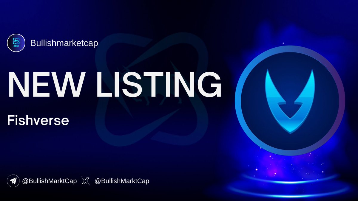 BullishMarktCap's tweet photo. 🐬💥🐬#Fishverse(@TheFishverse) listed on Bullishmarketcap.
💥Statu: Sale-Phase
💥Launchpad:Solanium(@solanium_io)
🗣 Community link :https://t.co/TxKSNd7NHP
👉Details:https://t.co/eG1t7IPMlw
#BSC #Eth #Avax #Solana #Optimism #Ido #Ico #Ieo #Pinksale #fairlaunch #trend #daomaker #Kommunitas #Mexc #Gateio