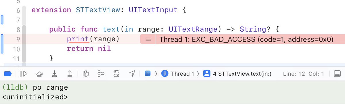 krzyzanowskim's tweet photo. We're 10 years into Swift wrapping Objective-C API and still haven't covered nullability. I believe the same is about to happen with the "Sendable" requirements and Apple frameworks.

how it started: UIKit api crashes because it get nil value and not Optional

how it ended: yolo