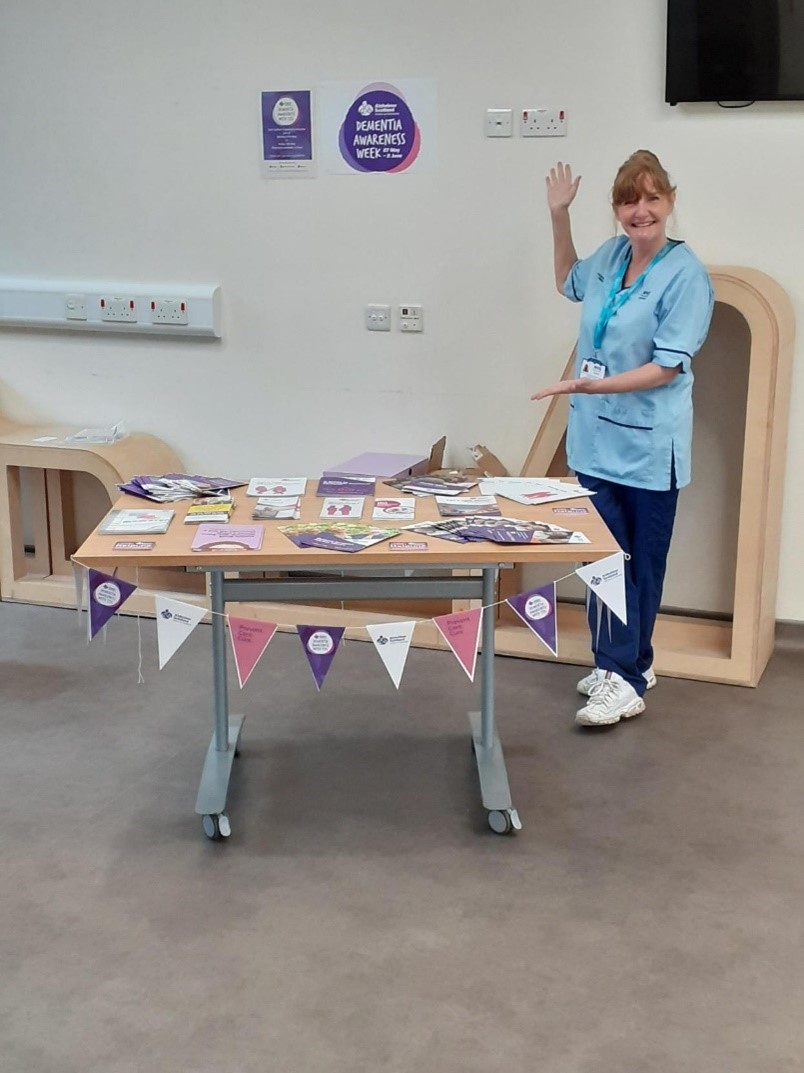 We have a resource table available in the foyer at ELCH all this week where you can pick up info about dementia. We will have staff manning it on Thur (30/05/24) from 11am-2pm so pop along then if you have questions and we’ll also have technology solutions to show you. #WeCare