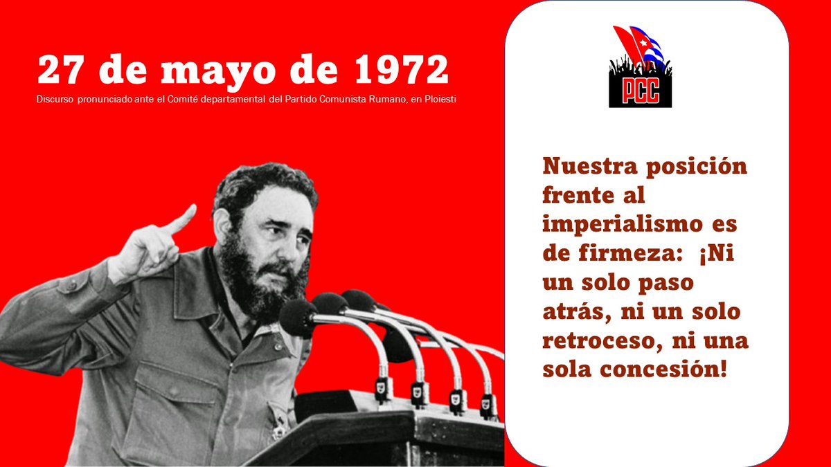 Seguiremos adelante con esa misma fuerza ,#FidelPorSiempre, somos de ¡Patria o Muerte!