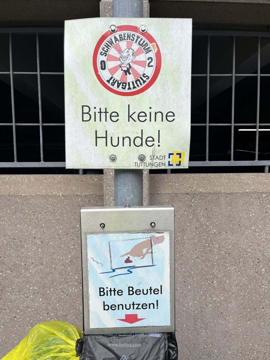 Was will uns dieses Schild sagen?