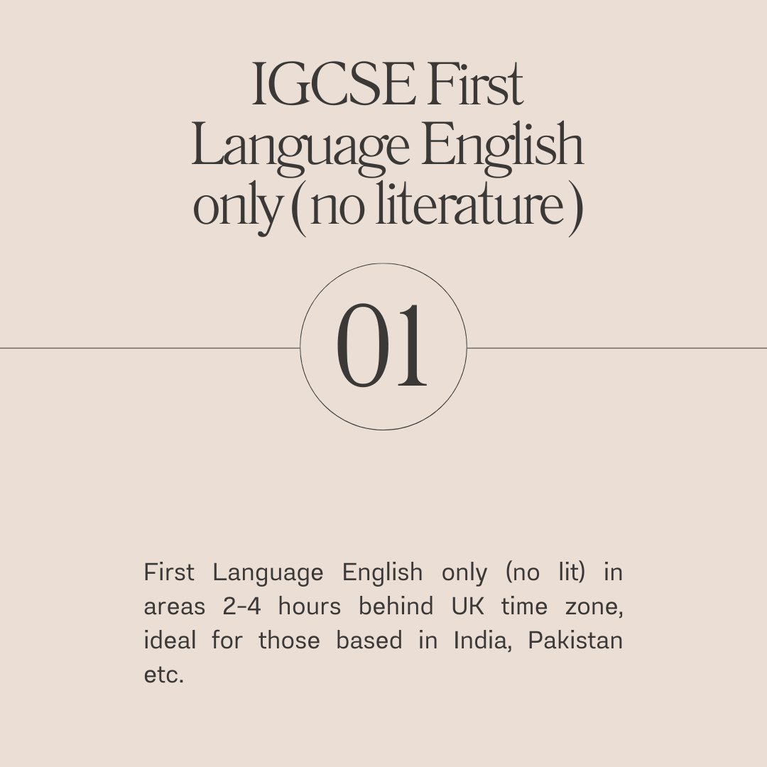 TaughtlyUK's tweet image. Seeking students to join others who have signed up for #groupclass...
✒️ First Language English only (no lit) in areas 2-4 hours behind UK time zone, ideal for those based in India, Pakistan etc
#igcseenglish #firstlanguageenglish
