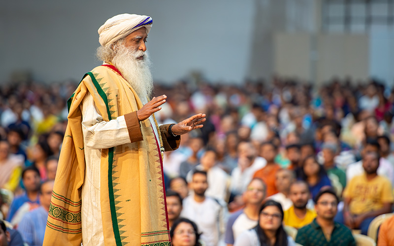 If you are keen on doing something about human suffering, attend to yourself first, and also to people around you. That is the best way to start. #SadhguruQuotes