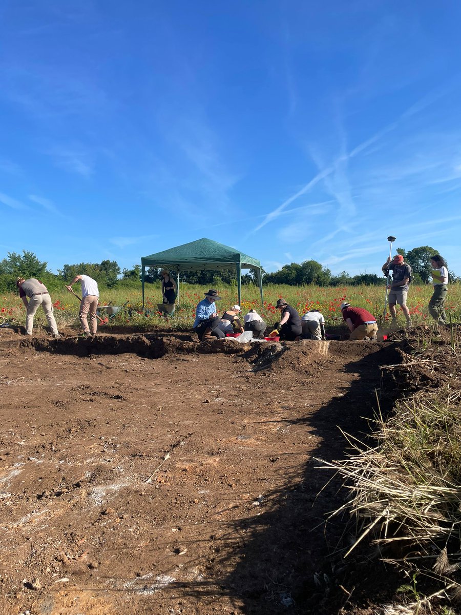 We’re off! New season of BSR & ICS excavations at Falerii Novi started this morning @FaleriiNovi @stephenjohnkay @emlynkd @dr_bone_lady @SASNews @LondonU