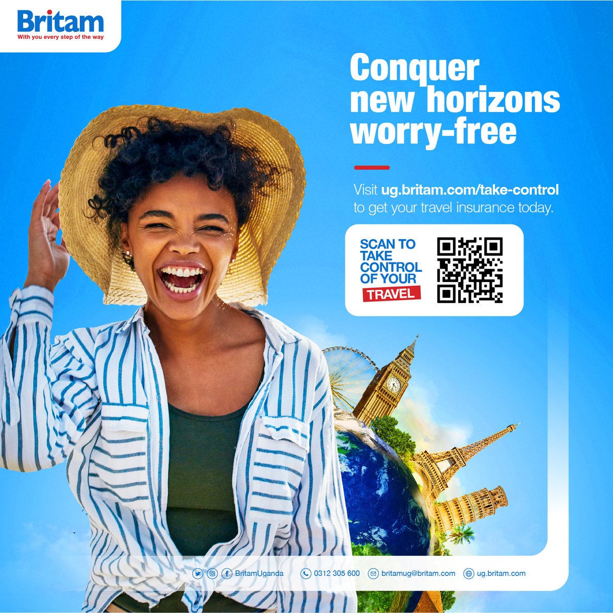 Adventure awaits, and so does protection! Discover Britam Uganda's travel insurance and check out for your next holiday worry-free. Start now: bit.ly/BritamTakeCont… #TakeControlWithBritam