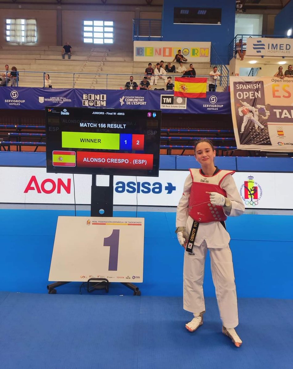 Alicia Alonso se ha proclamado campeona de España categoría Junior de Taekwondo #lariojadeporte #fundacionriojadeporte #deporte #larioja