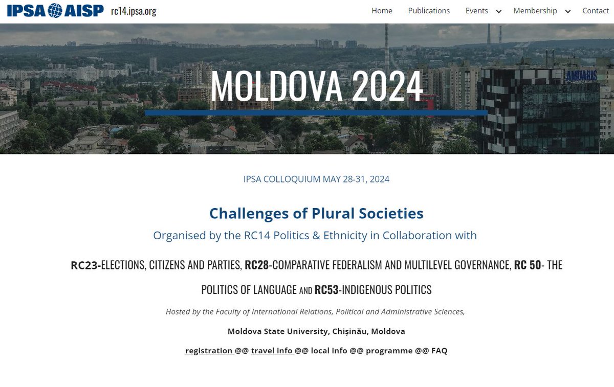 📢 Exciting News! 📢
I will be presenting my PhD thesis and future book titled 'Nationalizing Policy in Practice: Transnistrian Street-Level Bureaucrats Performing Nationhood' on May 29th. 
#IPSA #ipsa2024 #PoliticalScience #Moldova #Transnistria #PublicAdministration #Academic