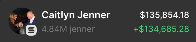 Giving away $1000 in $JENNER 💃🏻

Drop your $SOL address, RT & follow 🔔

~ 24hrs only ⏰