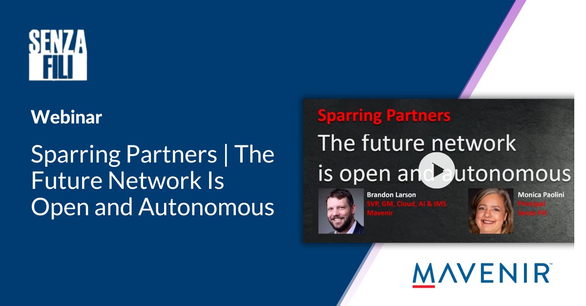 Discover the power of cloud-native automation with #AI #ML making networks autonomous in the #5G and #6G era. Watch the Senza Fili webinar for an understanding of the necessary skillsets & cultural changes required to bring this vision to life. hubs.la/Q02yvFbF0 #Automation
