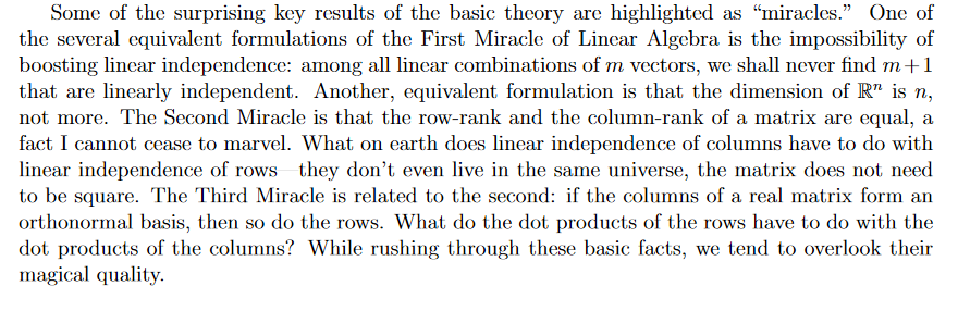 👉 Three wonders of linear algebra cc @adhara_mathphys @1789aorhow @CardColm @DynamicsSIAM @euromathsoc @evamirandag @fblascoxyz @hcohl001 @jfpas @Jose_A_Alonso @koburouze845 @natxopago @prof_xico @signor_aldo @StephenABoydPh1 @ushmx @VergaraLautaro @vm_braindumps @wkbme @wlmb