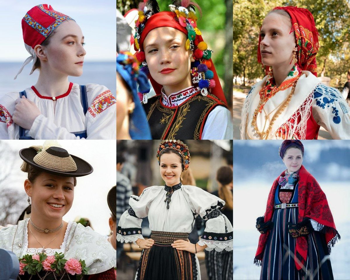 The fact that Europeans barely any longer wear such decent, elegant, and colourful attires! It is just lamentable. And not only Europeans; globalism uproots everyone and then reproduces them in the same bland and soulless shape.