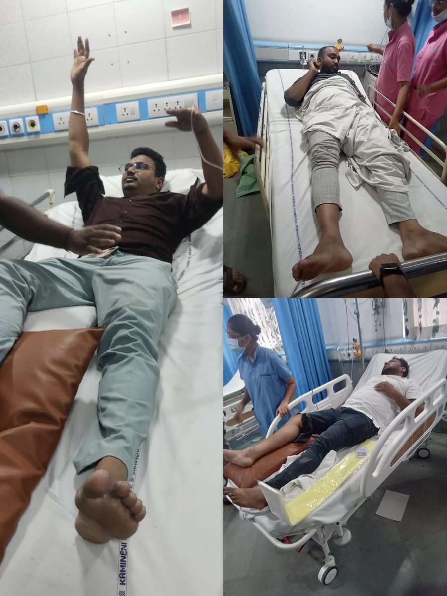 jsuryareddy's tweet photo. Eight people were injured when a lift collapsed from the 4th floor of the Kinara Grand Hotel at Alkapuri X roads in Nagole, Hyderabad, due to negligence of hotel.
The victims were attending an engagement ceremony at the hotel.
#Hyderabad #KinaraGrandHotel #Nagole #LiftCollapse https://t.co/5ZTEGAHcgh