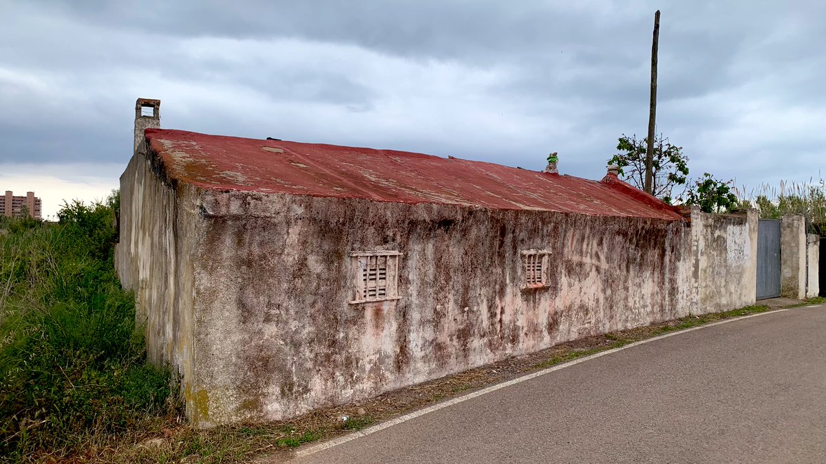 fjalmar's tweet image. Construcciones en las huertas de Peñíscola. #Maestrazgo