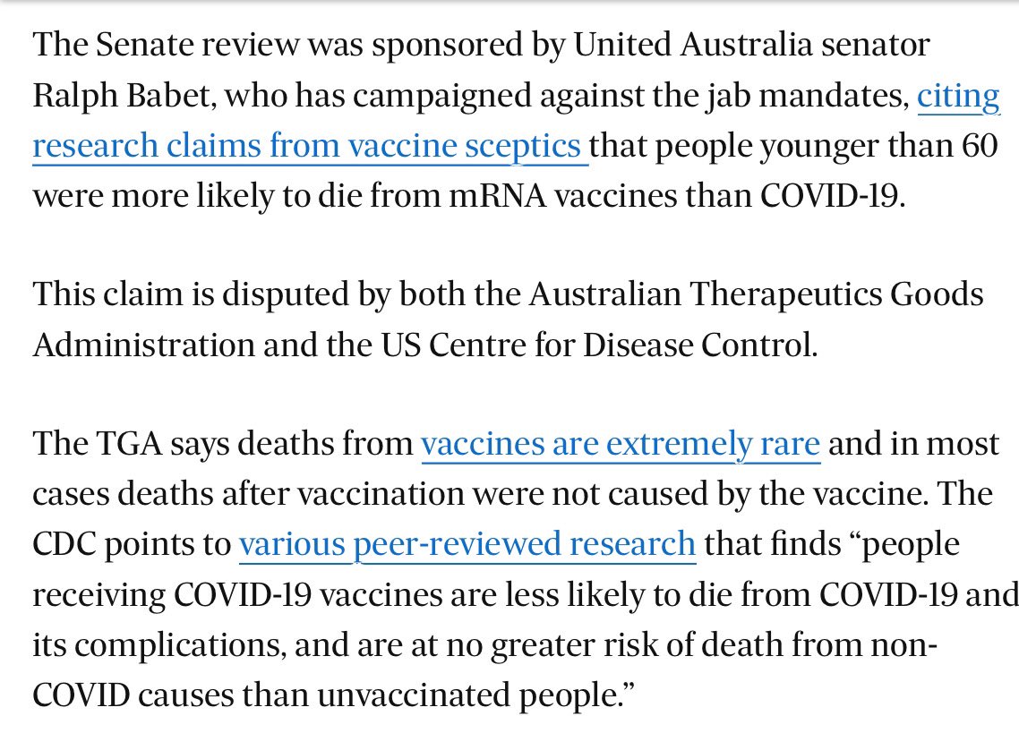 Ralph Babet’s Senate Inquiry into excess deaths progressing exactly as expected… (1/2)