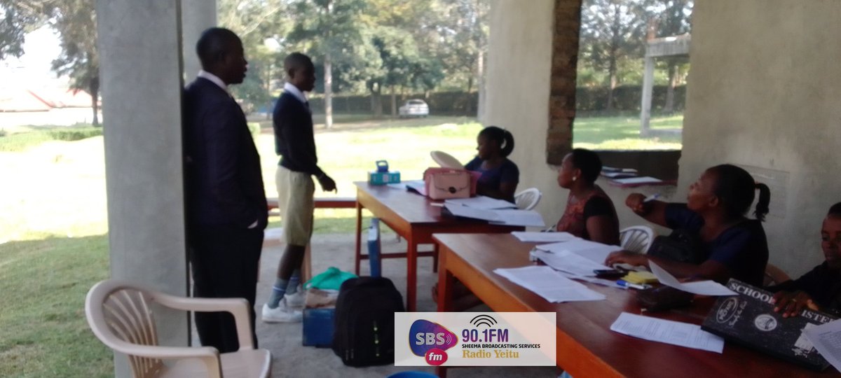 SBS901fm's tweet photo. Karugaba Baker Deputy headteacher Nganwa High school has advised students reporting for second term to make use of their parents' school fees as they concentrate on books for a better future.
#sbsnews https://t.co/HHS7JxBJ43