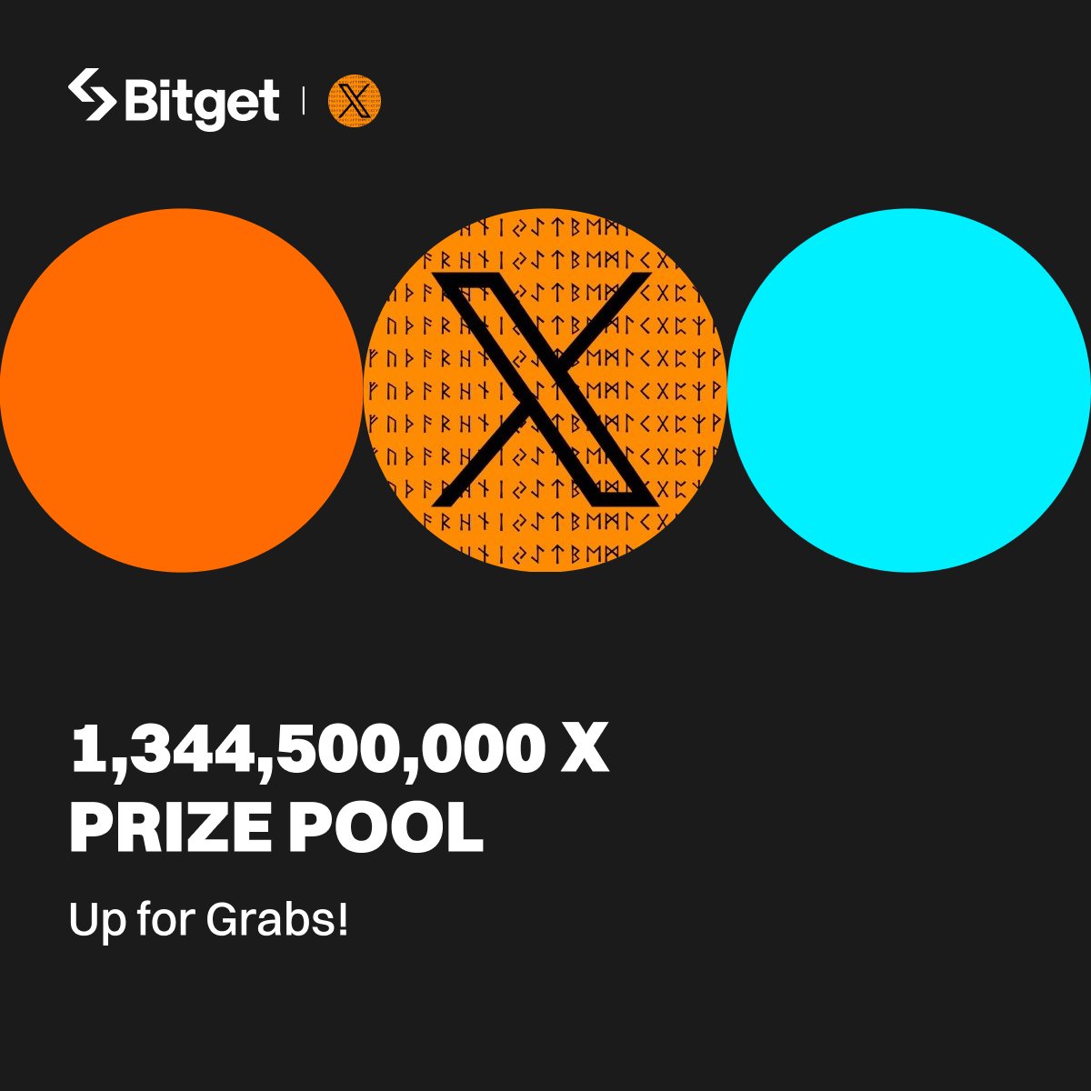 #Bitget x RUNES·X·BITCOIN: 1,344,500,000 $X up for grabs! To enter: 🔹 Follow @bitgetglobal @RUNES_X_BITCOIN 🔹 Repost with #XlistBitget & tag your friends 🔹 Fill out: forms.gle/xTX9pexww32Qfb… 🔥 Join the event: bitget.com/support/articl…