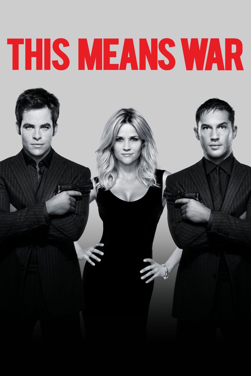 Was watching This Means War. It's a fun and forgettable romantic comedy. #ThisMeansWarMovie #McG #ReeseWitherspoon #ChrisPine #TomHardy #TilSchweiger
