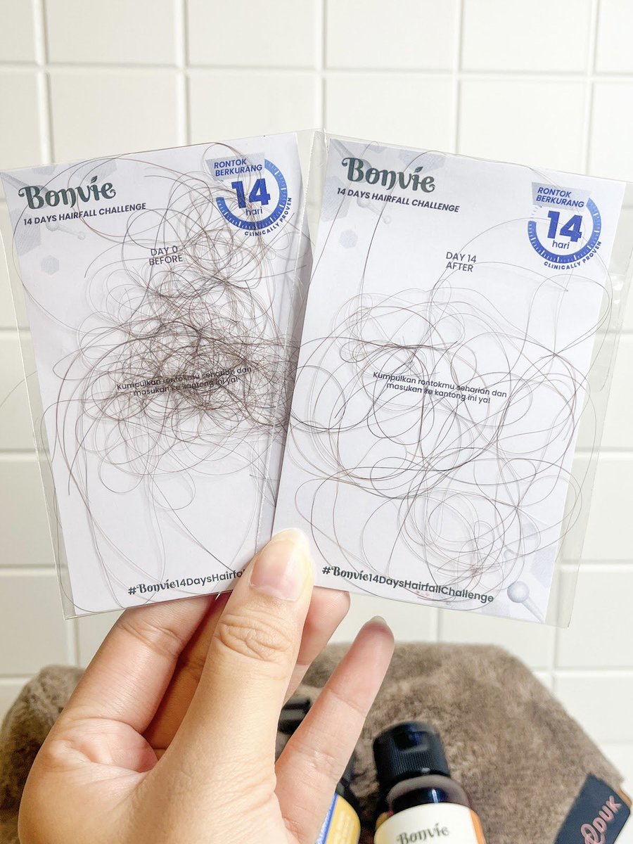 sleepinbeautea's tweet photo. as a hijabi, pasti permasalahan rambutnya ga jauh2 dari rambut rontok 🥲 karena rambutnya ketutup hijab, belum lg harus dicepol

makanya harus pinter2 pilih haircare buat maintain kesehatan rambut, favoriteku dr dulu pake produknya bonvie 👍🏻 https://t.co/NZdTBoRVoq