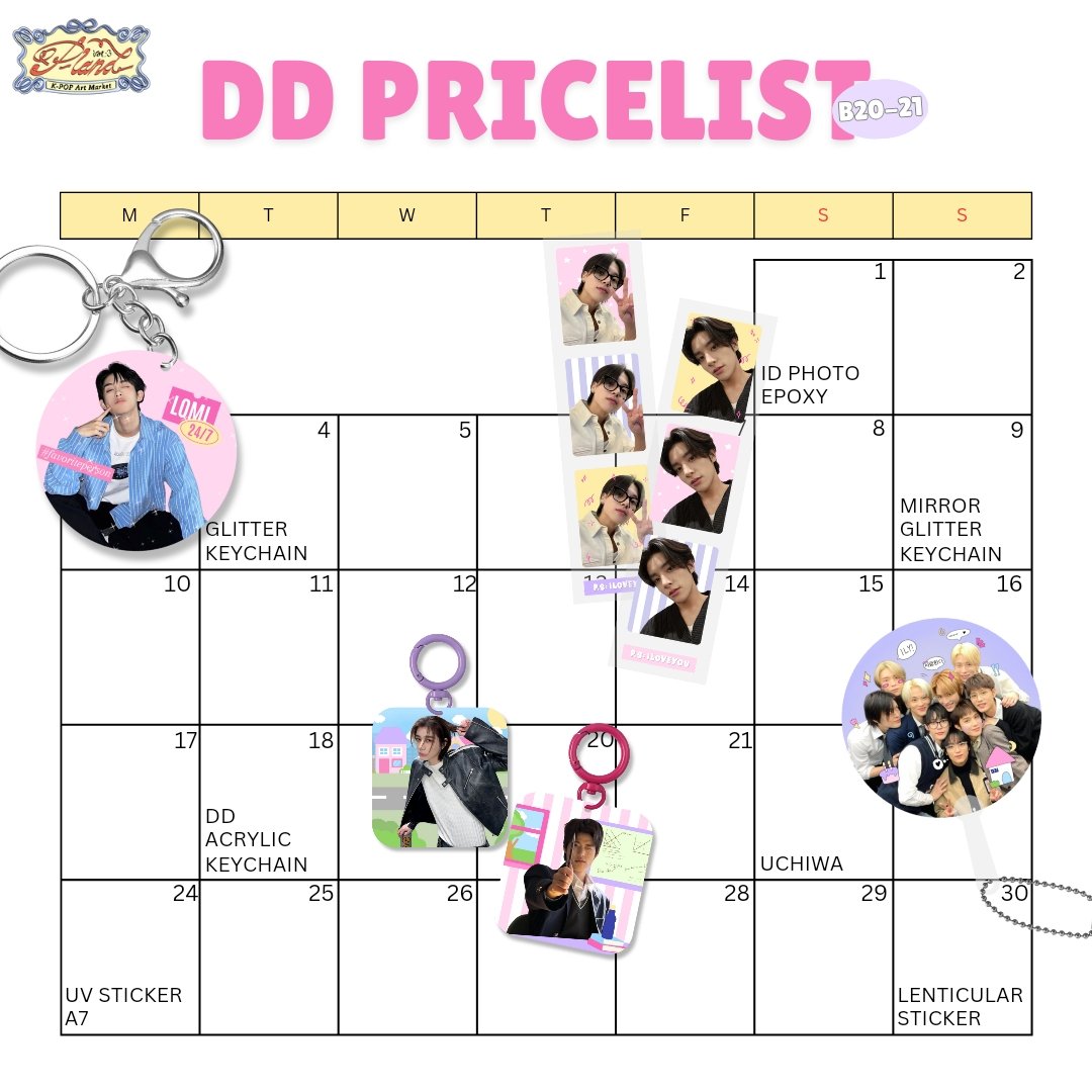 dinkydodo_ pricelist for P-Land vol 3!
📆 22 - 23 June
🏡 B20 - 21

[available custom & pre order pick up @ pland]

- a thread
