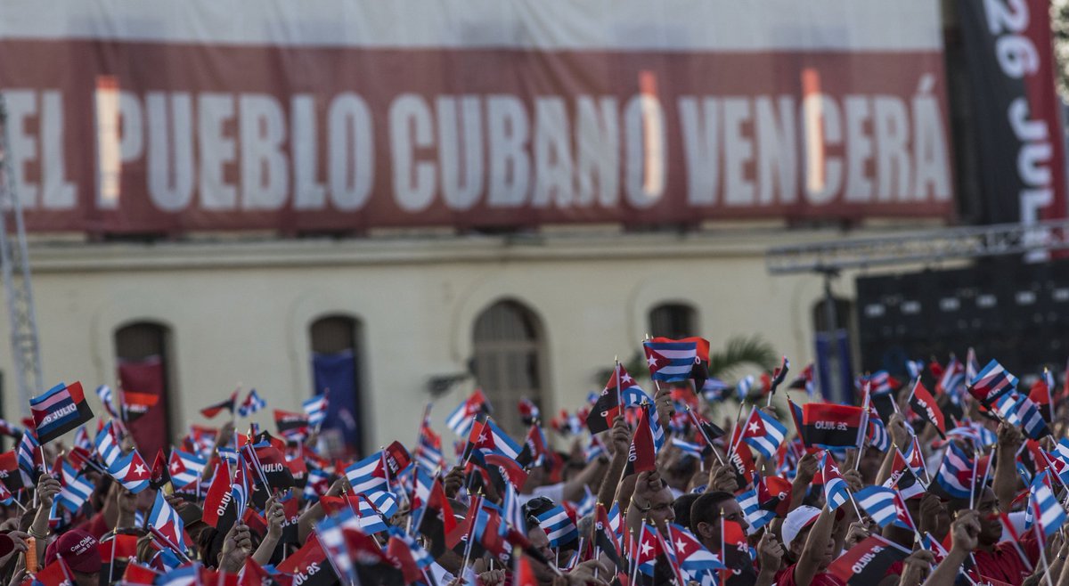 #Cuba 🇨🇺 'Un pueblo como este merece un lugar en la historia, un lugar en la gloria. ¡Que un pueblo como este merece la victoria!' ¡Patria o Muerte! ¡Venceremos!