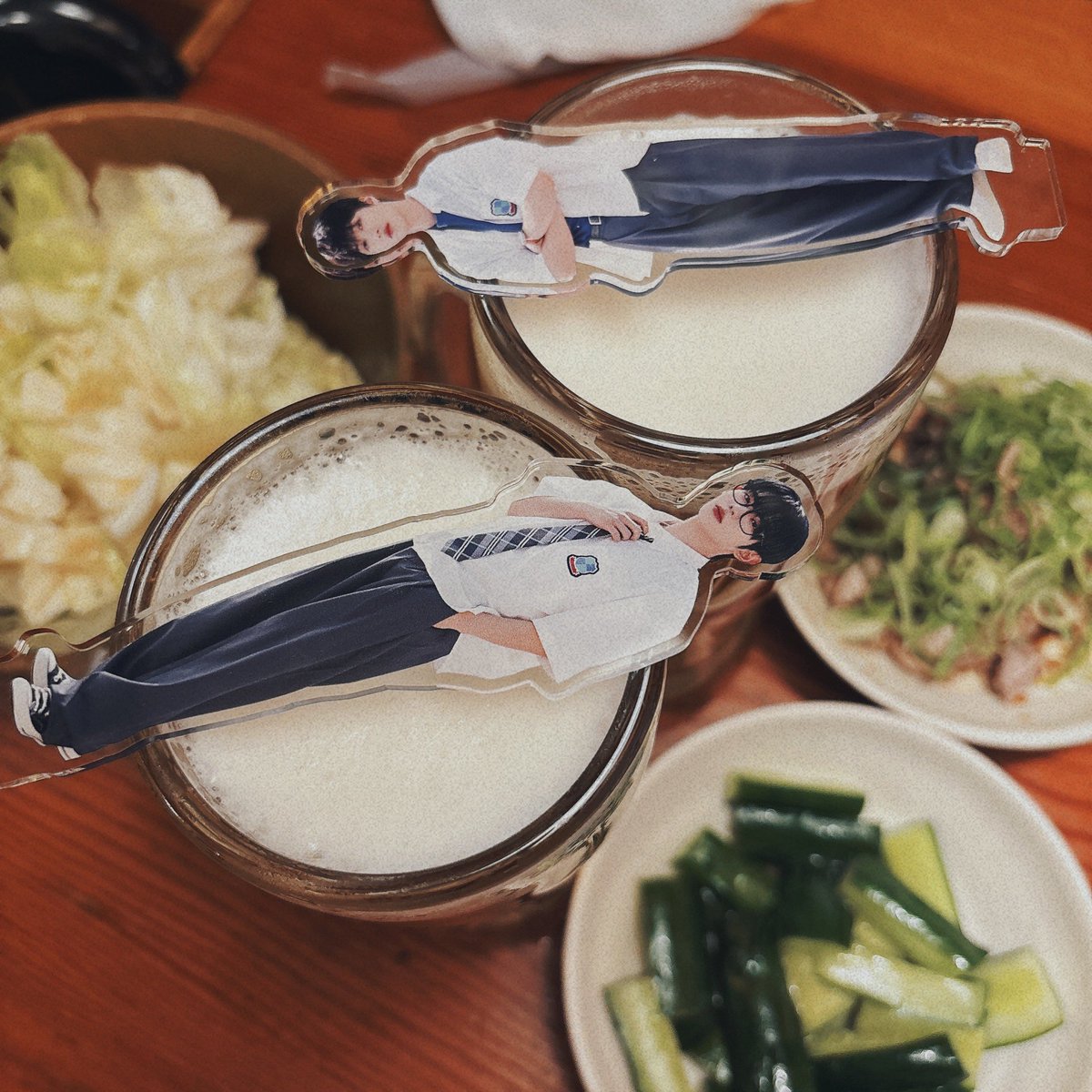 minseo_pudding's tweet photo. 今日はとことん飲むンディ🍺
美人ハンビンペンと🥰

#fantasyboys #minseo #hanbin https://t.co/j1Qkf64Klx