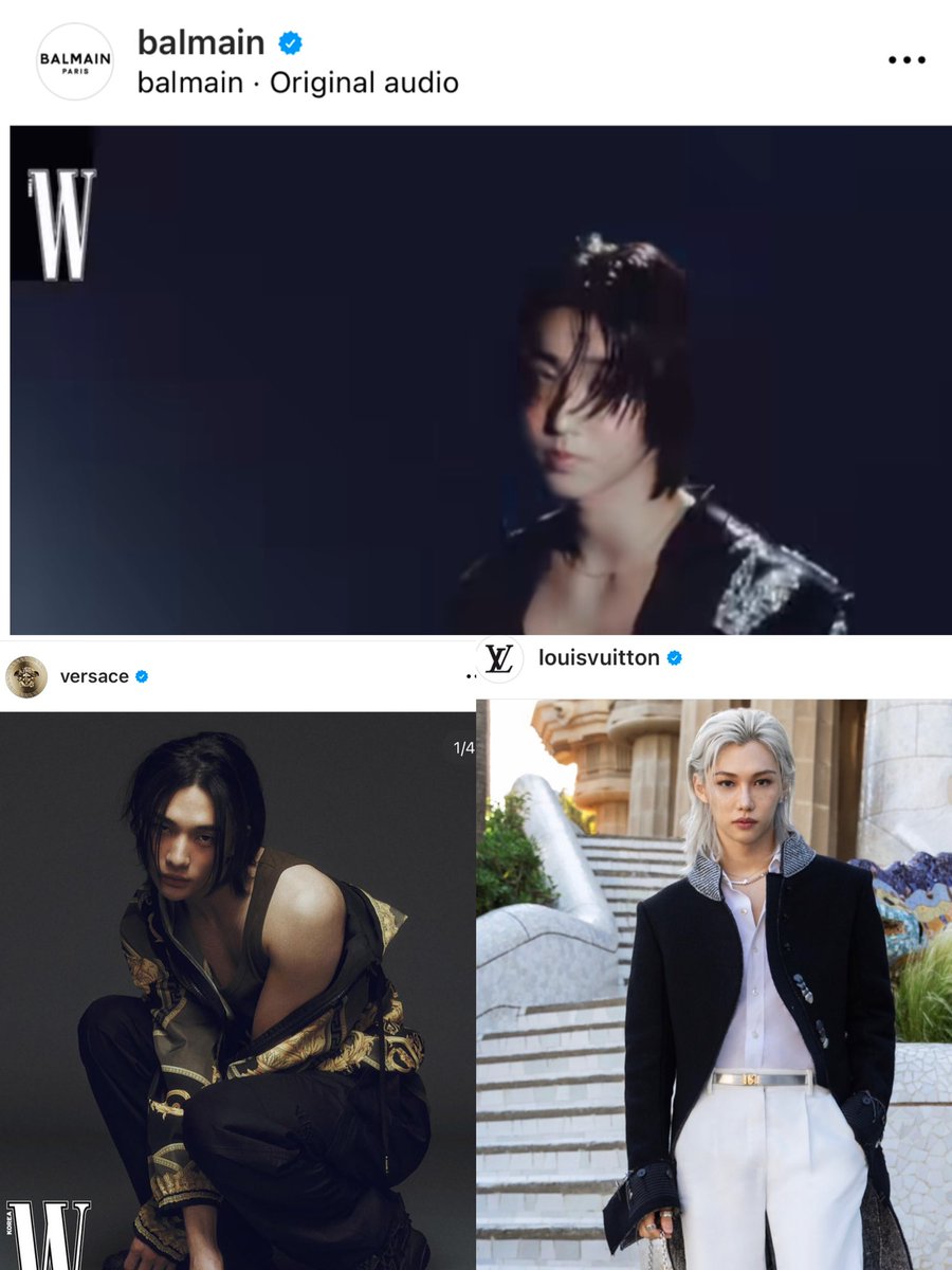 stayvividxz's tweet photo. When you open big fashion brands pages and you see your handsome boys 💅🔥 https://t.co/34g00XEFY8
