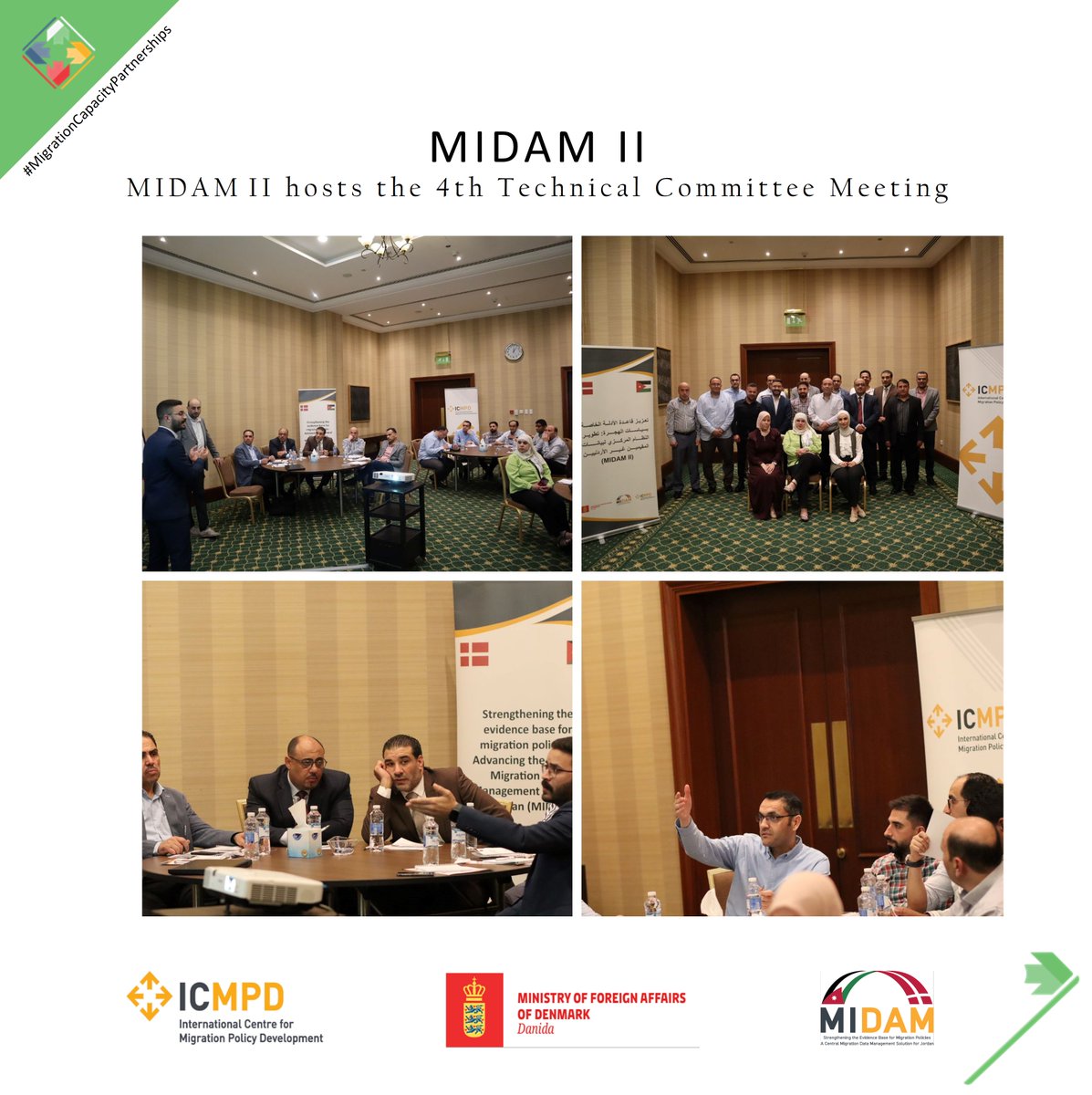 🚀 Exciting Update! 🚀
The technical committee of the MIDAM II team convened from 16-18 May 2024 to delve into the latest project advancements and outline upcoming activities. Stay tuned for more on our journey towards modernisation! #MigrationCapacityPartnerships #Modernisation