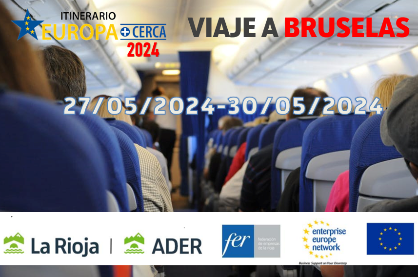 Celebramos una nueva edición de #Europa+Cerca.

Gracias a esta iniciativa de <a href="/een_ader/">EEN ADER</a> y  <a href="/EEN_FER/">EEN en FEDERACION DE EMPRESAS DE LA RIOJA</a> varias empresas riojanas visitan Bruselas para conocer más sobre las oportunidades europeas de I+i 🔬