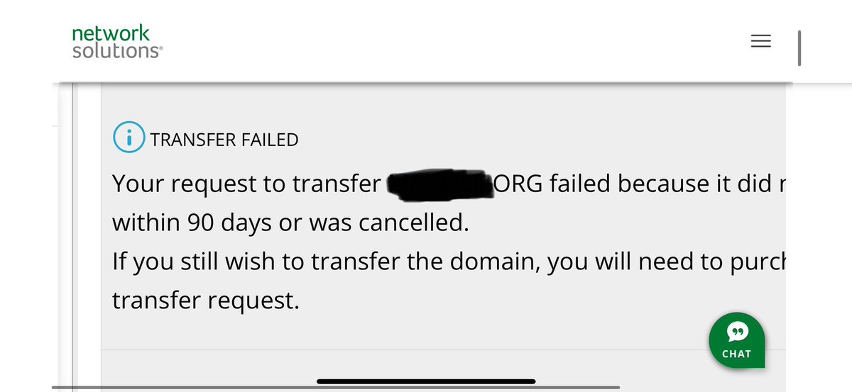 .@netsolcares #networksolutions your chat supporters knowledge is zero. I have a transfer in problem and I m working with you nearly 10 years. (I m Namejet Snapnames seller) I can’t start transfer. After payment confirmation your side reject transfer. +++