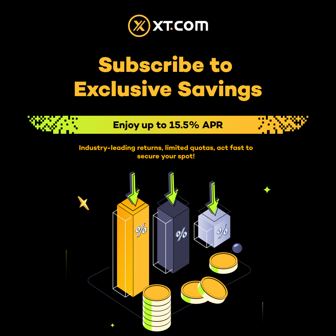 🔥#XTEarn unveils USDT Exclusive Savings products with 15.5% APR! Subscription requires only cumulative assets more than 100U. #XT Subscription link: 👉 xt.com/en/finance/sim… 🙌Refer savings products to your friends to gain rewards. Quotas are limited, until stocks last! For