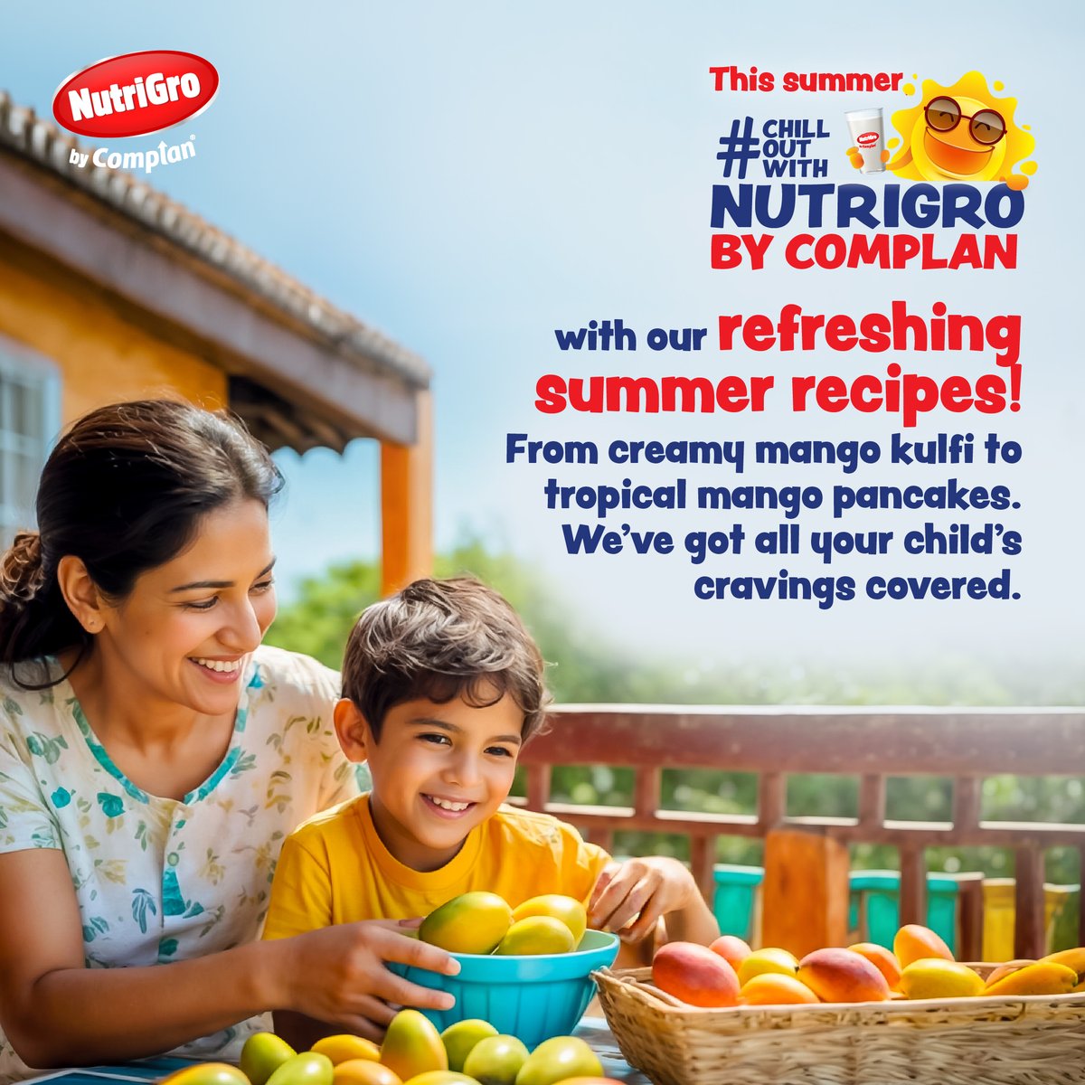 NutrigroComplan's tweet photo. Get ready to indulge in a summer feast with our delicious recipes! 🍽️ 

From creamy Mango Kulfi to fluffy Mango Pancakes, we've got all the flavors of summer covered. Stay tuned! 

#GrowWithNutrigro #NutrigroByComplan
#MangoSeason #Mangofruit #mangodelights
#SummerRecipes https://t.co/vdKpopWGIz